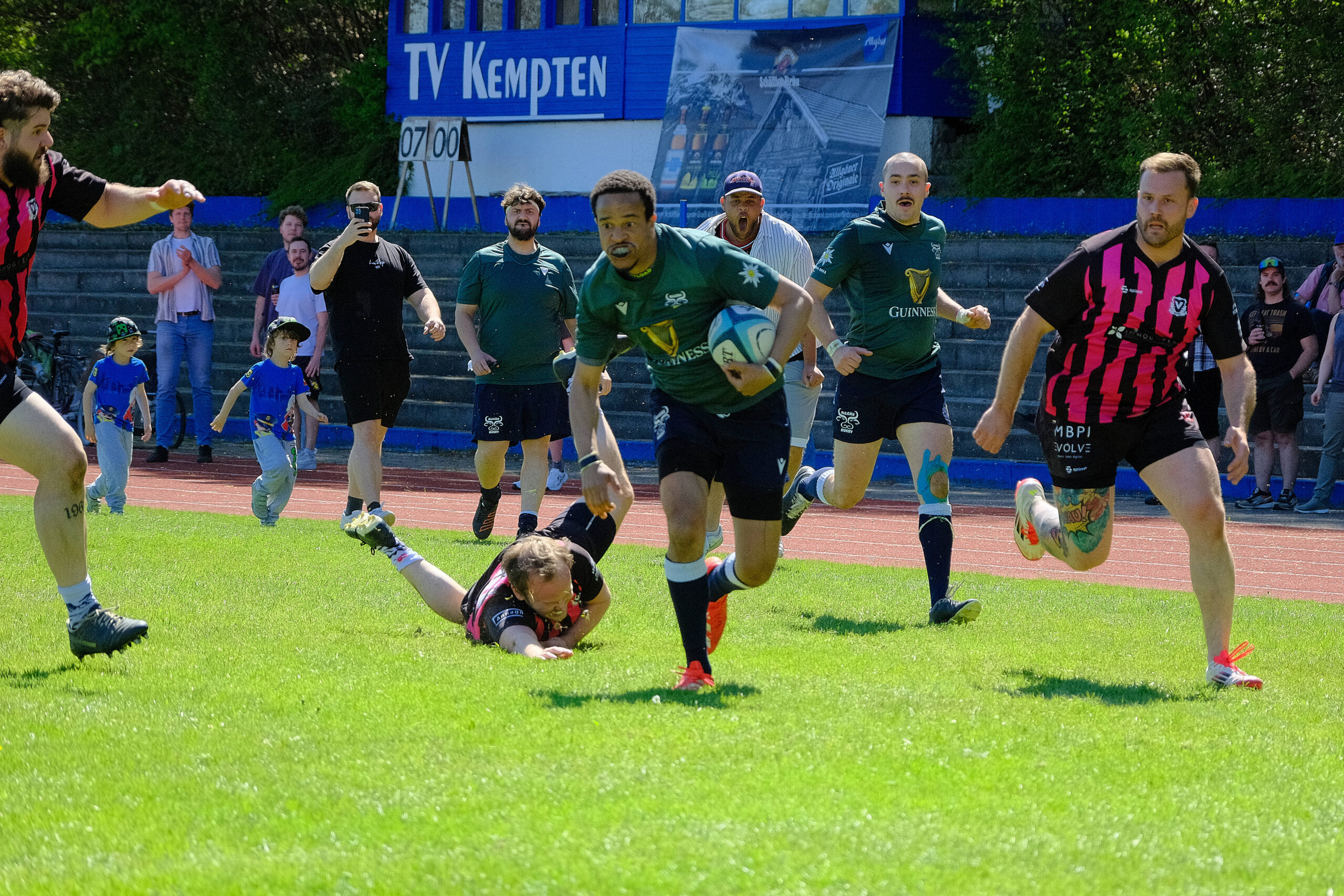 Allgäu Rugby verliert in der zweiten Halbzeit gegen RFC Vaduz