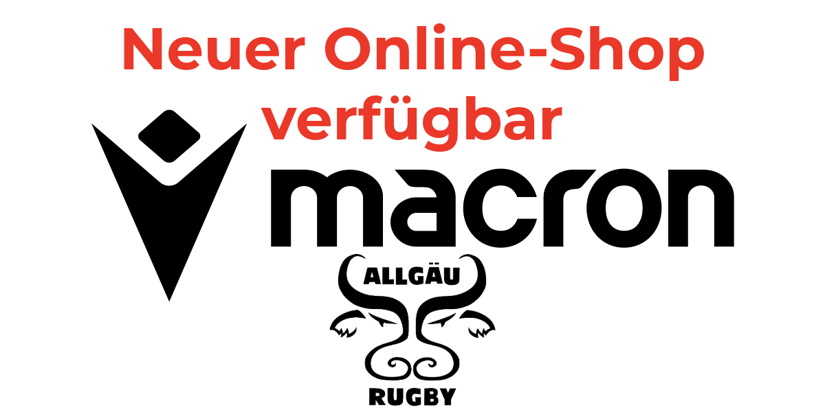 Neuer Allgäu Rugby Online‑Shop verfügbar